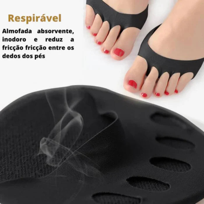 CloudComfort Foot - Almofada Terapêutica para Pés - Qualidade Premium - 6 Peças pelo Preço de 4 - 3x sem Juros