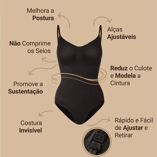 BODY REDUTOR – MOLDE DUAS CURVAS COM CONFORTO E ESTILO !