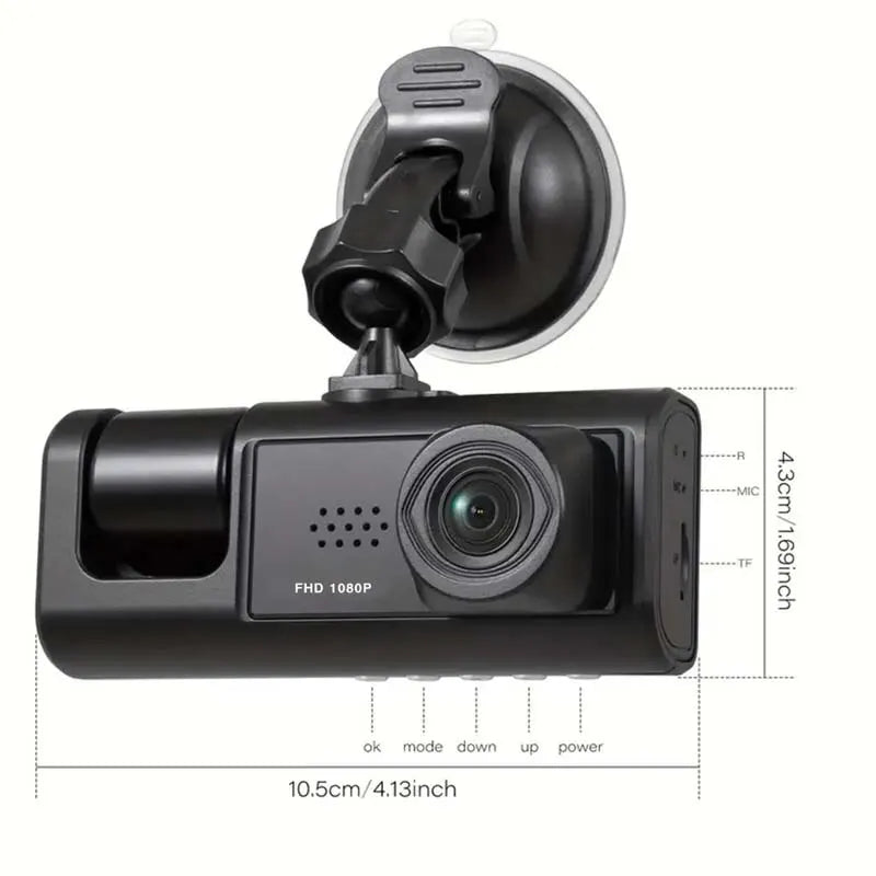 Câmera Cam PRO 360 4K – Proteção Total em 4K com Visão Noturna e Tela HD - NextWave Store