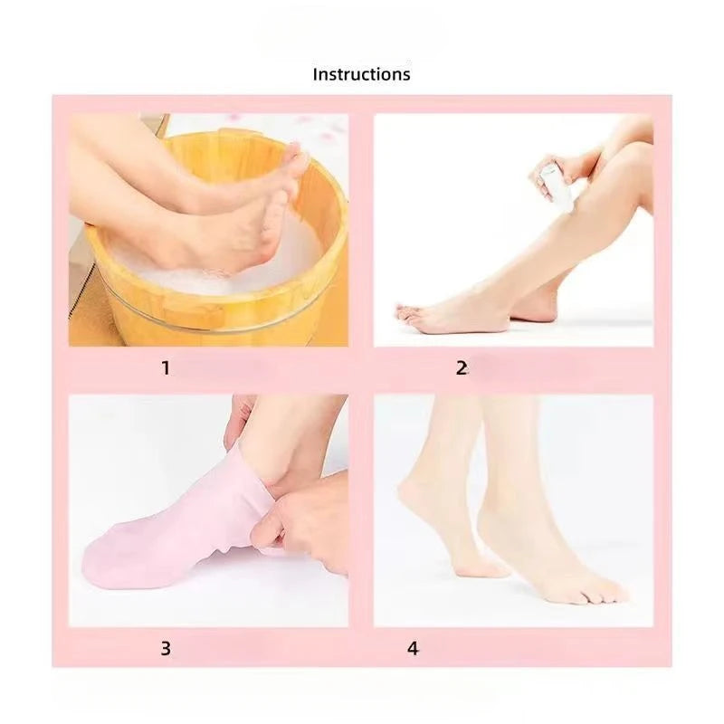 Meias Hidratantes Foot Care – O Tratamento de Spa Que Seus Pés Merecem - NextWave Store